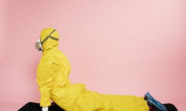 Bored Covid-19 affected during quarantine