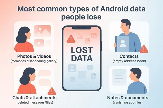 what type of data is lost