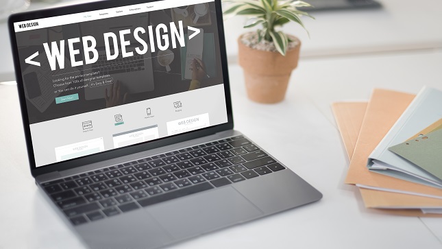 Web Design Internet Website Responsive Software Concept
