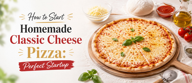 How to Start Homemade Classic Cheese Pizza Perfect Startup