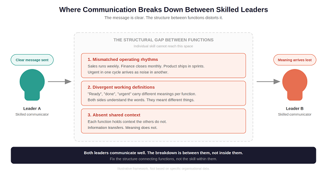 Why Leadership Communication Breaks Down Even When Leaders Are Strong Communicators